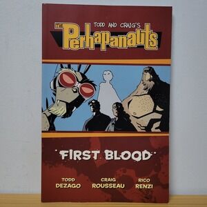 The Perhapanauts First Blood 2006‎ Paperback Book Todd Dezago First Edition